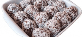Ett recept på LCHF chokladbollar utan vanligt socker