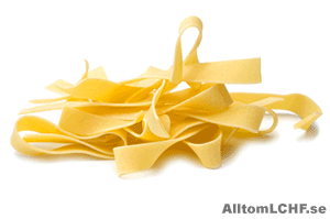 Alternativ till pasta när man äter LCHF