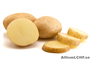 Alternativ till potatis när man äter LCHF