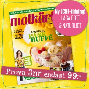 Matkärlek ny LCHF-tidning